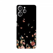Защитные чехлы для Xiaomi POCO М6 Pro (5G) (AlphaPrint) с печатью (ХИТ продаж) Цветочки - купить на Floy.com.ua
