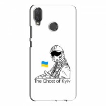 Защитные чехлы (Призрак Киева) для Huawei P Smart Plus (AlphaPrint) Летчик Киева - купить на Floy.com.ua