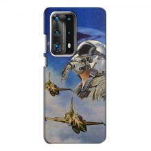 Защитные чехлы (Призрак Киева) для Huawei P40 (AlphaPrint) Летчик - купить на Floy.com.ua