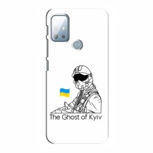 Защитные чехлы (Призрак Киева) для Motorola Moto G30 (AlphaPrint) Летчик Киева - купить на Floy.com.ua