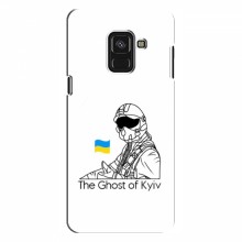 Защитные чехлы (Призрак Киева) для Samsung A8 Plus , A8 Plus 2018, A730F (AlphaPrint) Летчик Киева - купить на Floy.com.ua