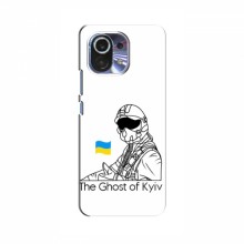Защитные чехлы (Призрак Киева) для Xiaomi Mi 11 Pro (AlphaPrint) Летчик Киева - купить на Floy.com.ua