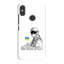 Защитные чехлы (Призрак Киева) для Xiaomi Mi A2 (AlphaPrint) Летчик Киева - купить на Floy.com.ua