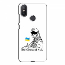 Защитные чехлы (Призрак Киева) для Xiaomi Mi A2 Lite (AlphaPrint) Летчик Киева - купить на Floy.com.ua
