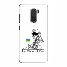 Защитные чехлы (Призрак Киева) для Xiaomi Pocophone F1 (AlphaPrint) Летчик Киева - купить на Floy.com.ua