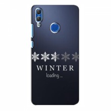 Зимние Чехлы для Huawei Honor 10 Lite - прозрачный фон - купить на Floy.com.ua