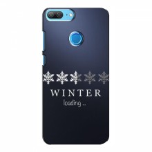 Зимние Чехлы для Huawei Honor 9 Lite - прозрачный фон - купить на Floy.com.ua