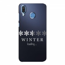 Зимние Чехлы для Huawei Honor Play - прозрачный фон - купить на Floy.com.ua