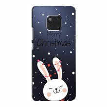 Зимние Чехлы для Huawei Mate 20 - прозрачный фон Рождественский заяц - купить на Floy.com.ua