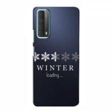 Зимние Чехлы для Huawei P Smart 2021 - прозрачный фон - купить на Floy.com.ua