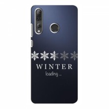 Зимние Чехлы для Huawei P Smart Plus 2019 - прозрачный фон - купить на Floy.com.ua