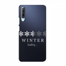 Зимние Чехлы для Huawei P Smart Pro - прозрачный фон - купить на Floy.com.ua