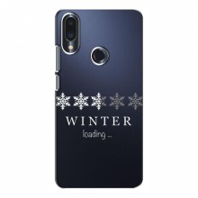 Зимние Чехлы для Meizu Note 9 - прозрачный фон - купить на Floy.com.ua