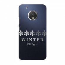 Зимние Чехлы для Motorola MOTO G5 Plus - прозрачный фон - купить на Floy.com.ua