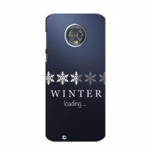 Зимние Чехлы для Motorola MOTO G6 - прозрачный фон - купить на Floy.com.ua
