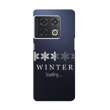Зимние Чехлы для OnePlus 10 Pro - прозрачный фон - купить на Floy.com.ua
