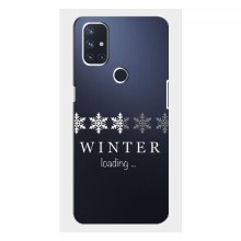 Зимние Чехлы для OnePlus Nord N100 - прозрачный фон - купить на Floy.com.ua