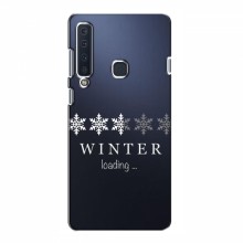 Зимние Чехлы для Samsung A9 2018 - прозрачный фон - купить на Floy.com.ua