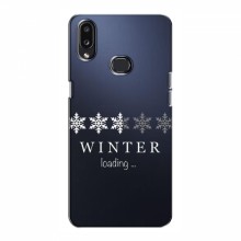 Зимние Чехлы для Samsung Galaxy A10s (A107) - прозрачный фон - купить на Floy.com.ua