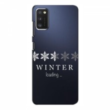 Зимние Чехлы для Samsung Galaxy A41 (A415) - прозрачный фон