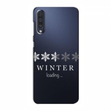 Зимние Чехлы для Samsung Galaxy A50 2019 (A505F) - прозрачный фон - купить на Floy.com.ua