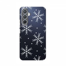 Зимние Чехлы для Samsung Galaxy M34 (5G) - прозрачный фон