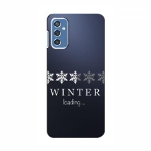 Зимние Чехлы для Samsung Galaxy M52 5G (M526) - прозрачный фон