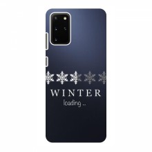 Зимние Чехлы для Samsung Galaxy S20 Plus - прозрачный фон