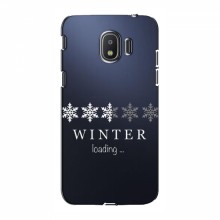 Зимние Чехлы для Samsung J2 2018, J250 - прозрачный фон - купить на Floy.com.ua