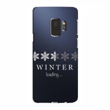 Зимние Чехлы для Samsung S9 - прозрачный фон - купить на Floy.com.ua