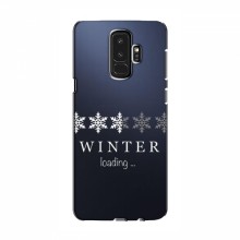 Зимние Чехлы для Samsung S9 Plus - прозрачный фон - купить на Floy.com.ua