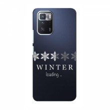Зимние Чехлы для Xiaomi POCO X3 GT - прозрачный фон - купить на Floy.com.ua