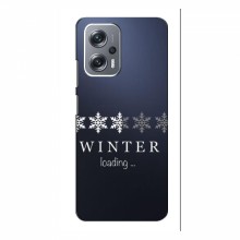 Зимние Чехлы для Xiaomi POCO X4 GT - прозрачный фон