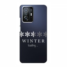 Зимние Чехлы для Xiaomi 11T - прозрачный фон - купить на Floy.com.ua