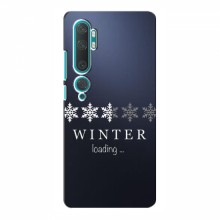 Зимние Чехлы для Xiaomi Mi 10 - прозрачный фон - купить на Floy.com.ua