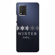 Зимние Чехлы для Xiaomi Mi 10 Lite - прозрачный фон - купить на Floy.com.ua