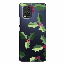 Зимние Чехлы для Xiaomi Mi 10 Lite - прозрачный фон Рождественский фон - купить на Floy.com.ua