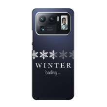 Зимние Чехлы для Xiaomi Mi 11 Ultra - прозрачный фон - купить на Floy.com.ua