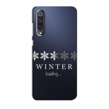 Зимние Чехлы для Xiaomi Mi 9 SE - прозрачный фон - купить на Floy.com.ua
