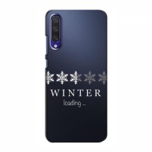 Зимние Чехлы для Xiaomi Mi A3 - прозрачный фон - купить на Floy.com.ua