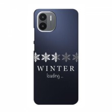 Зимние Чехлы для Xiaomi Redmi A2 - прозрачный фон - купить на Floy.com.ua