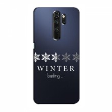 Зимние Чехлы для Xiaomi Redmi Note 8 Pro - прозрачный фон - купить на Floy.com.ua