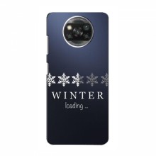 Зимние Чехлы для Xiaomi Redmi Note 9T - прозрачный фон - купить на Floy.com.ua