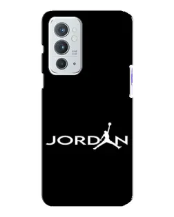 Чохол для OnePlus 9RT з картинкою «Jordan White Logo»