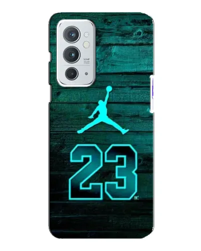 Чохол для OnePlus 9RT з картинкою «Jordan Cyan 23» Чохол для OnePlus 9RT з картинкою «Jordan Cyan 23»