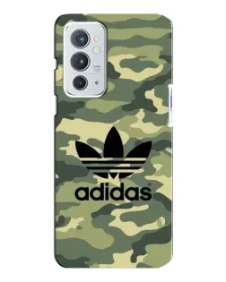 Чохол для OnePlus 9RT з картинкою «Мілітарі стиль Adidas»