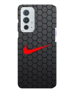 Чохол для OnePlus 9RT з картинкою «Nike — карбонова сітка»