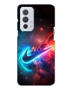 Чохол для OnePlus 9RT з картинкою «Вогняний логотип Nike»