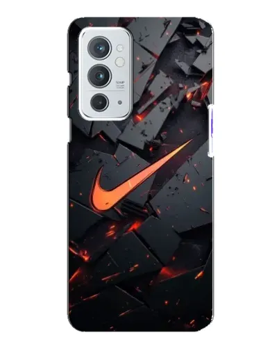 Чохол для OnePlus 9RT з картинкою «Nike — ефект розломів» Чохол для OnePlus 9RT з картинкою «Nike — ефект розломів»