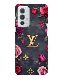 Чохол для OnePlus 9RT з картинкою «Квітковий Louis Vuitton»